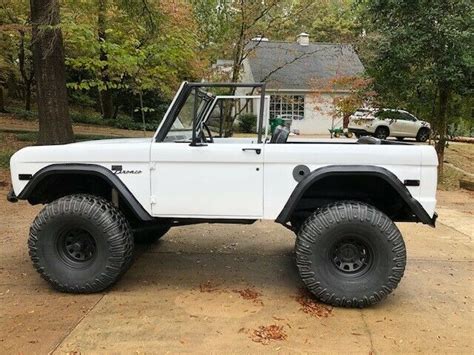 Beautifully Restored And Suspension Lifted Ford Bronco Sport Must Sell