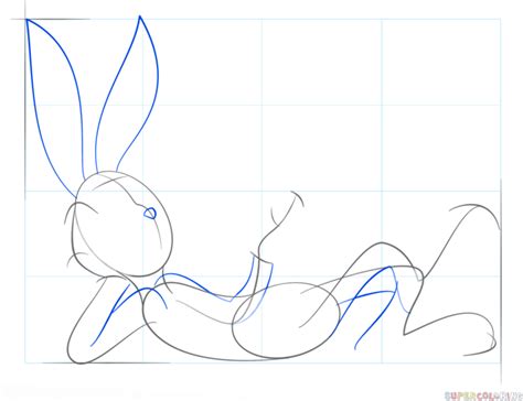 Learn how to draw bunny How to draw Bugs Bunny | Step by step Drawing tutorials