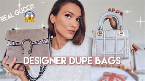 Insane Designer Dupe Bag Haul Gucci Dionysus Dior Ysl Look
