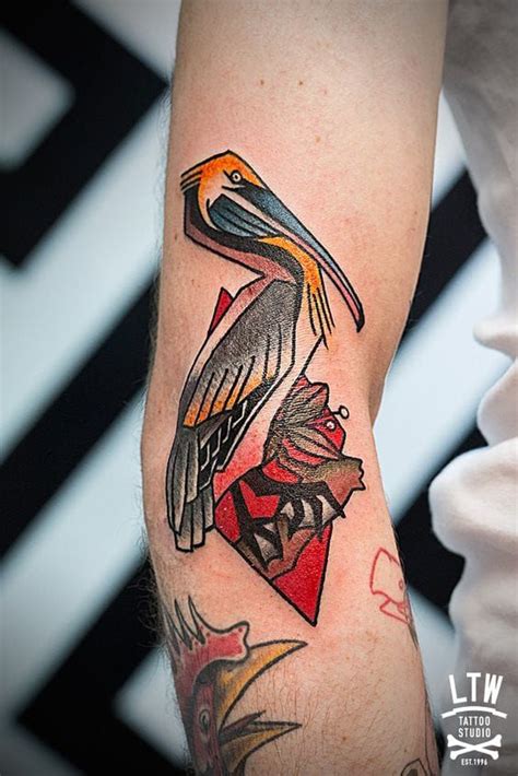 15 Splendid Pelican Tattoos • Tattoodo