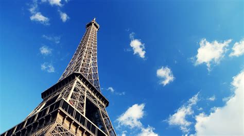 Download Wallpaper 2048x1152 Paris France Eiffel Tower Sky