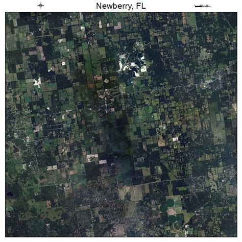 Aerial Photography Map Of Newberry Fl Florida