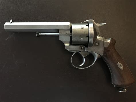 Revolver M1864 Lefaucheux Pinfire Observasjonsliste