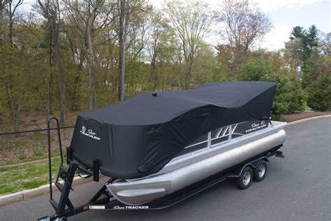 NEW Outer Armor Mooring Cover For Sun Tracker Party Barge Pontoon Boat EBay