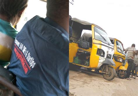 man shares his experience with a female keke napep driver