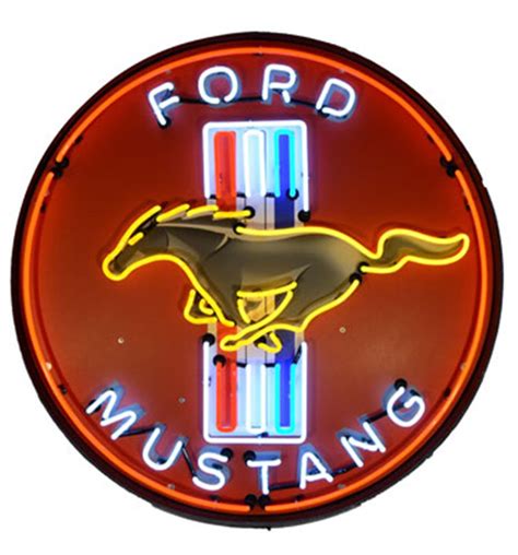 Neonetics Ford Mustang Red 3 Foot Neon Lighted Sign 9mustb
