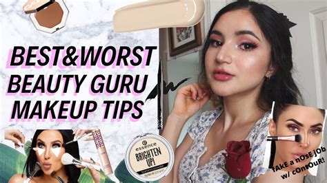 The Best And Worst Beauty Guru Makeup Tips A Definitive List Techniques