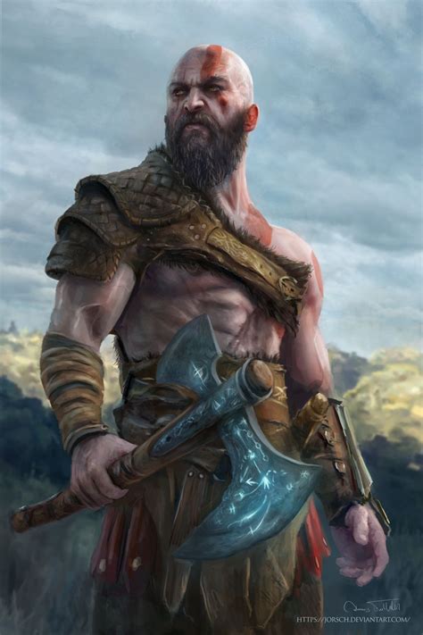 Pin De Xavier Alexander Soto Em Character Concepts For Dandd Kratos