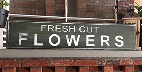 Compare pricing and inventory across farms. Amazon.com: Fresh Cut Flowers Sign - Welcome Sign ...