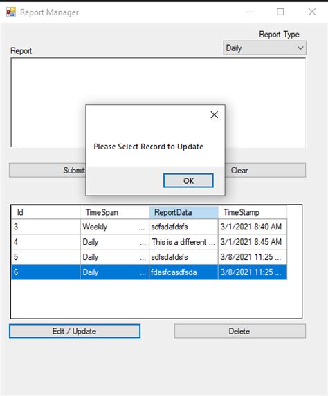 Selected Row Event In Datagridview C