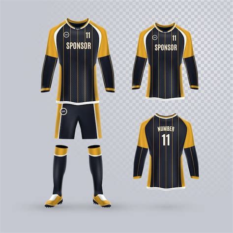 Free Vector Soccer Uniform