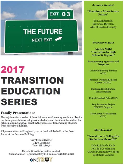 Transition Trends January 2017