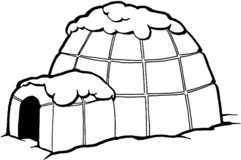 Igloo coloring page from inuit eskimo category. Igloo coloring page from Inuit Eskimo category. Select ...