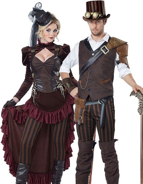 Steampunk Couple Couple Costumes Oya Costumes