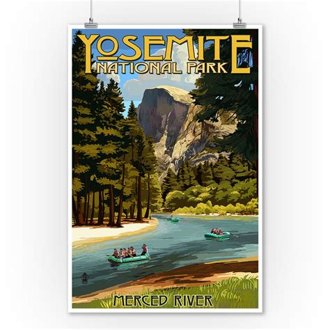 Prints Signs Yosemite National Park California Merced Etsy