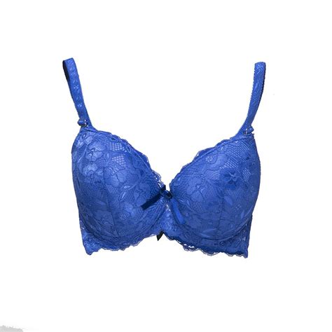 bra women lingerie xxllent blue lace bra