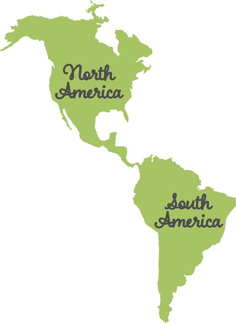 North And South America Svg Cut File Snap Click Supply Co
