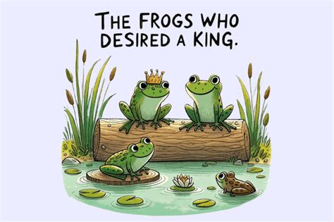 The Frogs Who Desired A King
