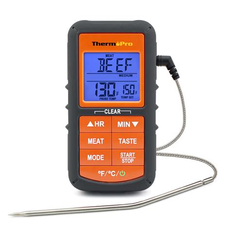 Thermopro Tp 06s Digital Probe Oven And Roasting Thermometer With Timer