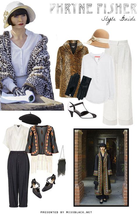 Phryne Fisher Style Guide Miss Fisher Mysteries In 2019 Fashion