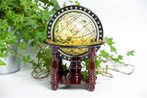 World Globe Vintage Small World Globe World Globe Desk Desk Etsy