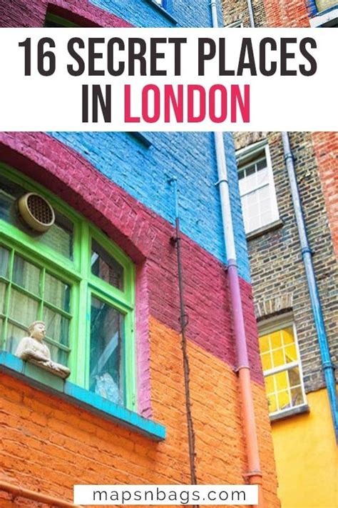 16 Hidden Gems In London You Wont Find In A Guidebook Maps N Bags