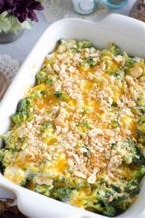 The Best Broccoli Casserole With Ritz Crackers Video