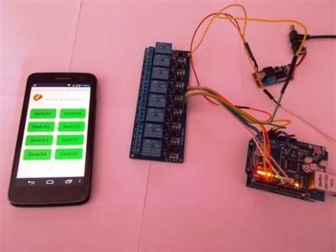HOME AUTOMATION CONTROL DEVICES REMOTELY THROUGH INTERNET ...