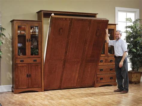 Amish Old Mission Murphy Bed Murphy Bed Plans Murphy Bed Diy Modern