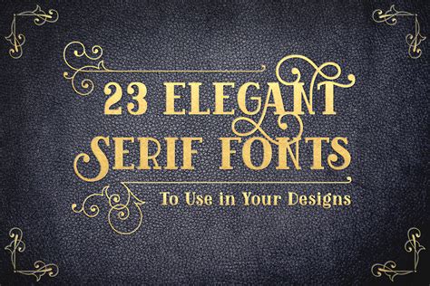 Decorative Serif Fonts List Gi Decor Ideas
