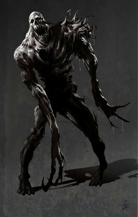 Pin By Nelson On Horror And Monsters Monster Concept Art Dark