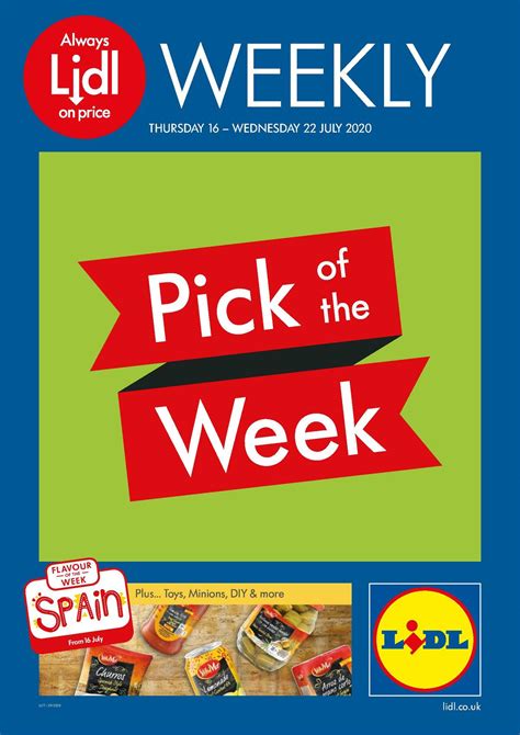 LIDL UK - Offers & Special Buys for July 16