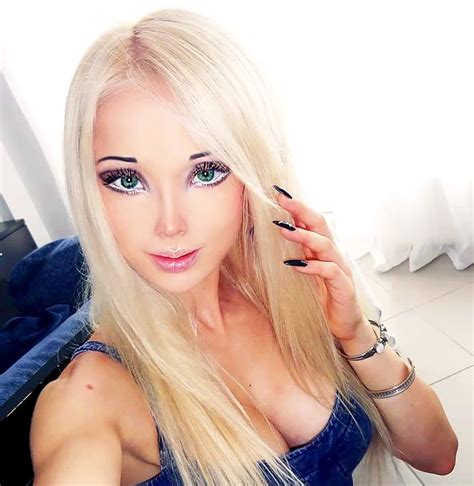 Human Barbie Doll Valeria Lukyanova Without Makeup