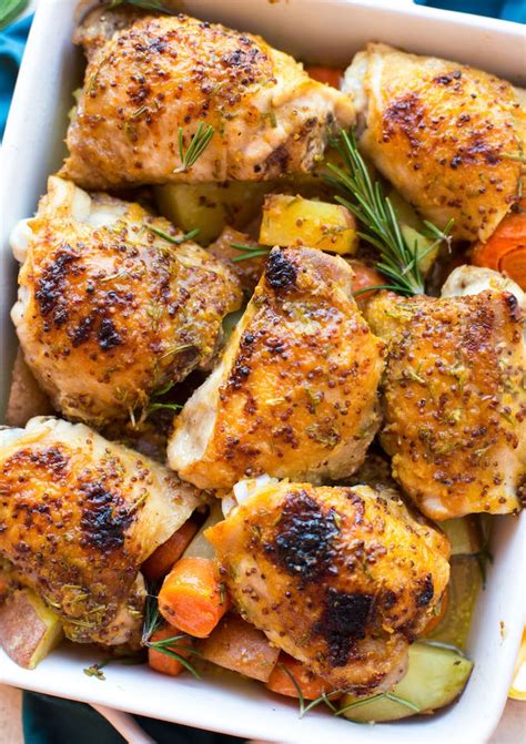 This makes this makes the person prone to high blood pressure or heart disease through age, which could leave. Low FODMAP Maple Mustard Chicken with Rosemary - A Saucy ...