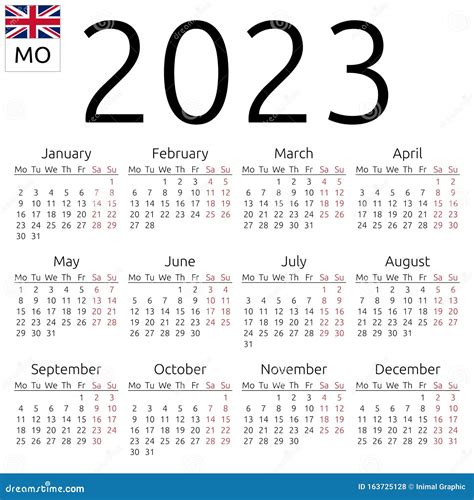 Calendar 2023 With Week Numbers Ambassade Mauritanie