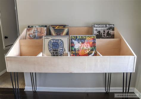 How To Build A Diy Vinyl Record Storage Cabinet Display Vinyl Record