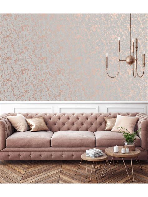 Milan Rose Gold Wallpaper In 2020 Rose Gold Wallpaper Gold Wallpaper