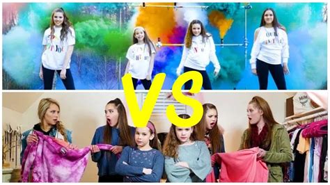 Haschak Sisters Colors Vs Two More Minutes Youtube