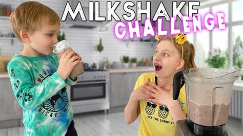 Twin Telepathy Milkshake Challenge Youtube