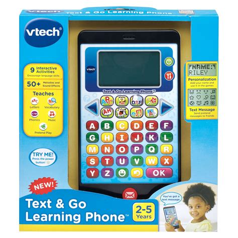 Vtech Text And Go Learning Phone Great Teaching Toy For Toddlers