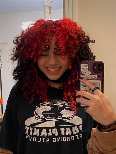 Dyed Curly Hair Hairdos For Curly Hair Colored Curly Hair Dye My