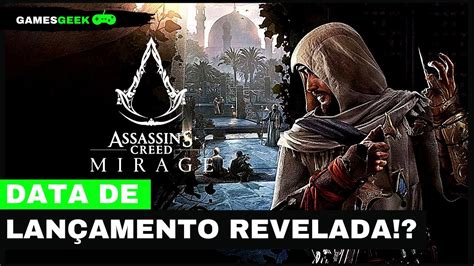 Assasin S Creed Mirage Tem Data De Lan Amento Revelada Youtube