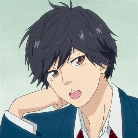 Kou Mabuchi Iconmabuchikouaoharuridebluespringride Anime Orange