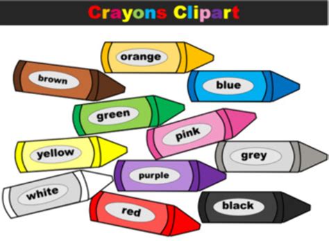 Download High Quality Crayons Clipart Color Transparent Png Images