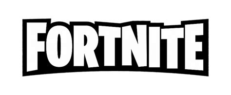 Fortnite Black Logo Banner Transparent Png Stickpng