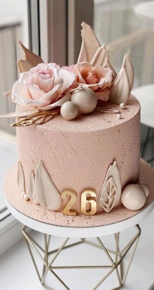 26th Birthday Cake Ideas