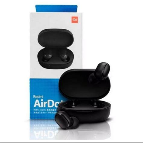 Fone Sem Fio Redmi Airdots Xiaomi Tws Bluetooth Preto Beecost