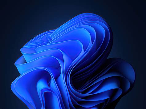 1600x1200 Windows 11 Blue Material 1600x1200 Resolution HD 4k