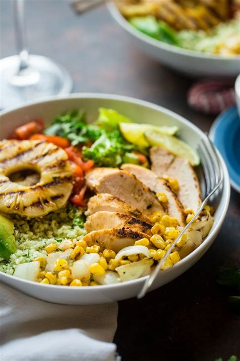 Learn how to make chicken mexican tacos at home with chef varun inamdar only on get curried.a taco is a traditional mexican dish composed of a corn or wheat. Paleo Mexican Chicken Bowls with Pineapple Grilled ...