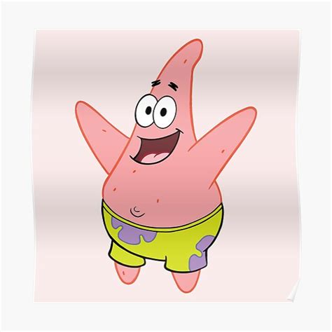 Patrick Star Posters Redbubble